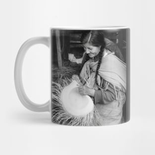 Vintage photo of Ecuador Weaver Mug